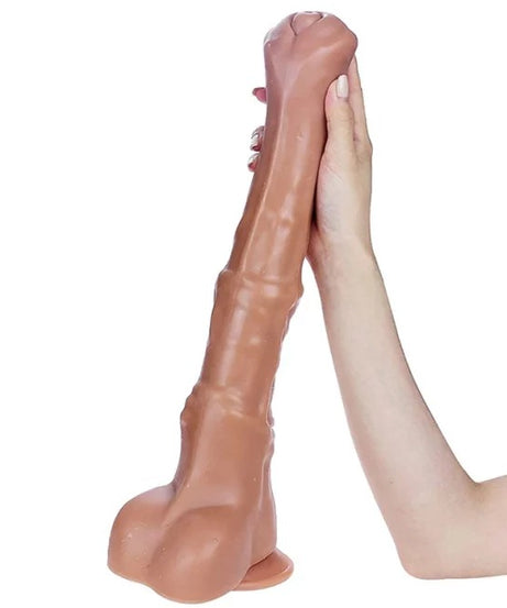 15.35Inch Lifelike Best Horse Dildo With Suction Cup