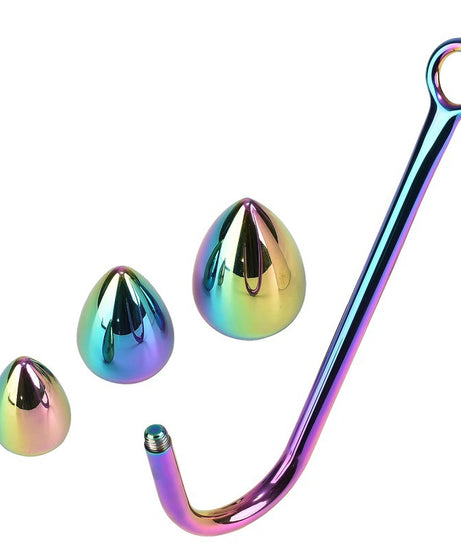 Colorful Three-Ball Anal Hook