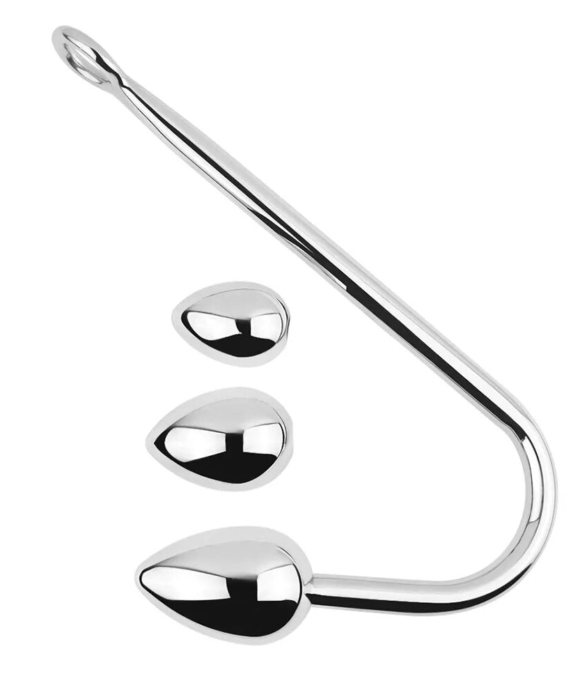 Stainless Steel Anal Hook (Sets of 3 Balls)