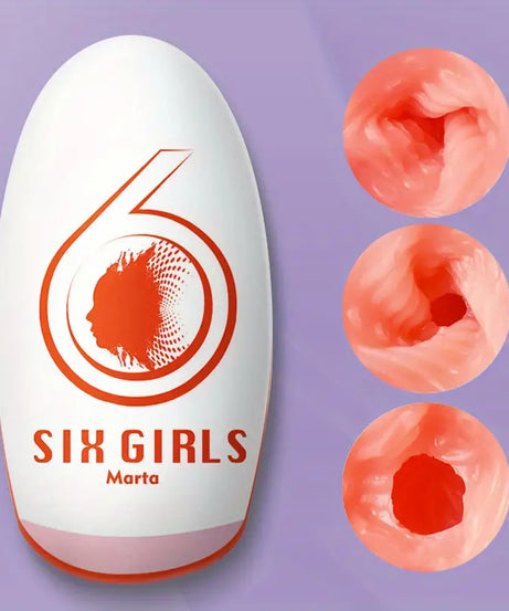 Male Masturbator Egg 3D Realistic Textured Vagina Ultra Soft Stretchy