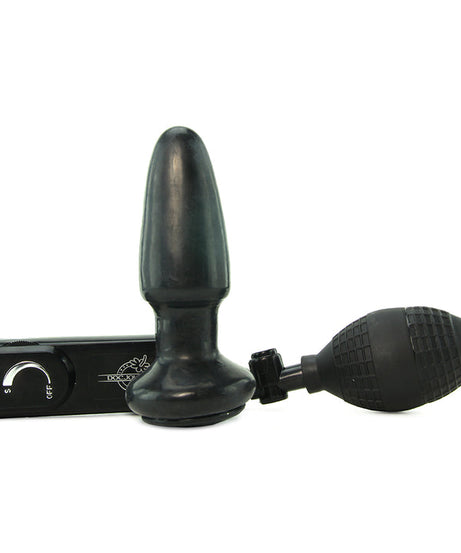 Deluxe Wonder Inflatable Butt Plug in Black